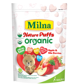 Milna Nature Puffs- Apple and Mix Berries